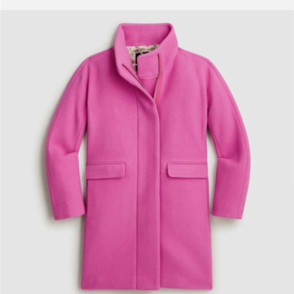 NWT J crew wool cocoon coat size 00